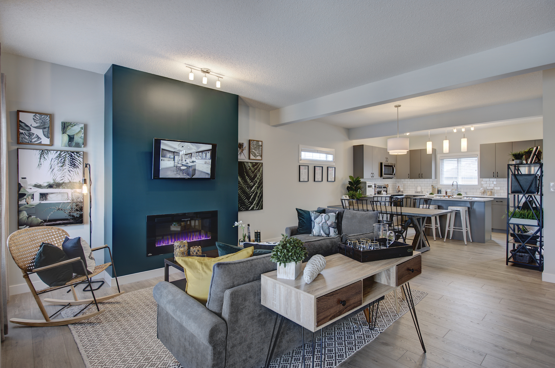 Wolf-Willow-Calgary-Look-Townhome-Living Room