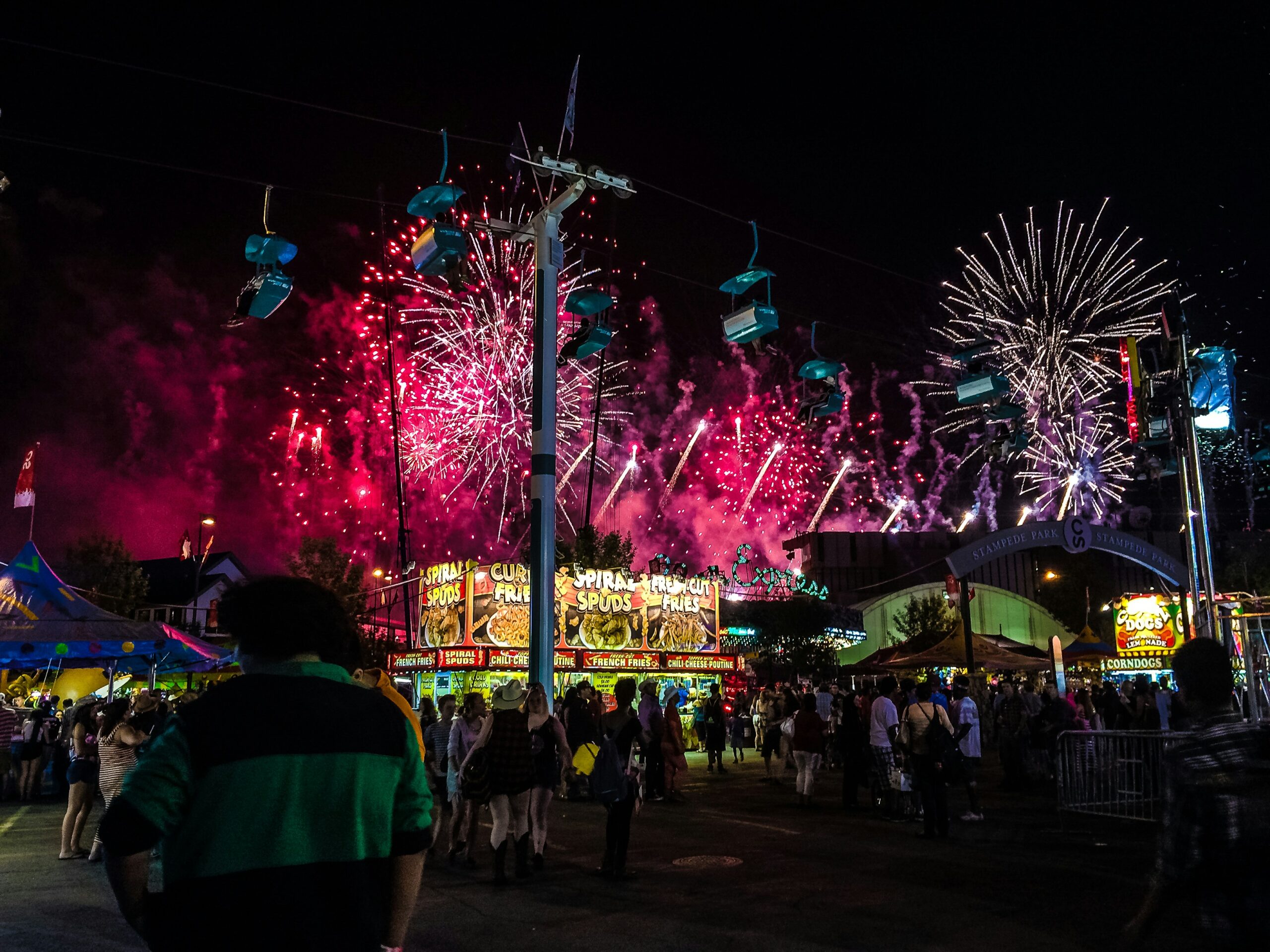 Calgary Stampede Fireworks