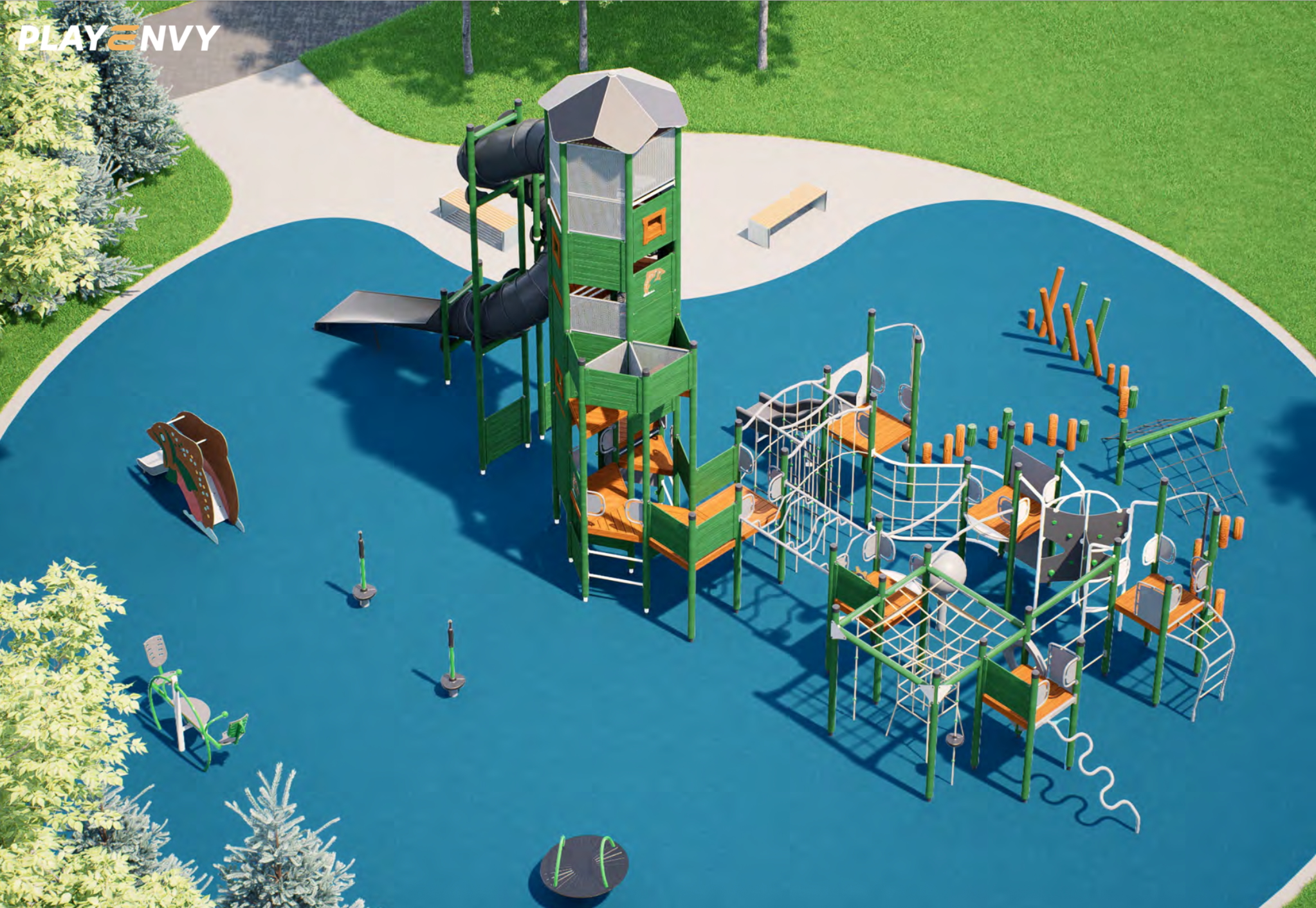 Fish Park Rendering